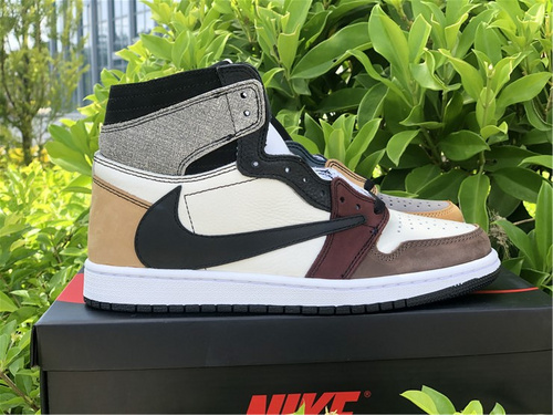 Nude shoes version_ AJ1 color matching_ inverted alliance_ full code shipment 40--46-89114d4d